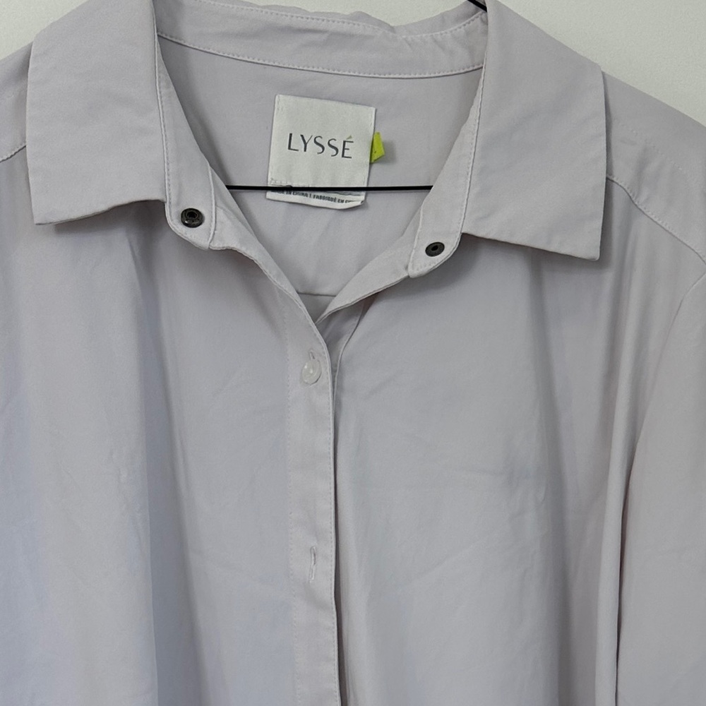🩷 Lysse Men's Casual Button Down in Soft Gray